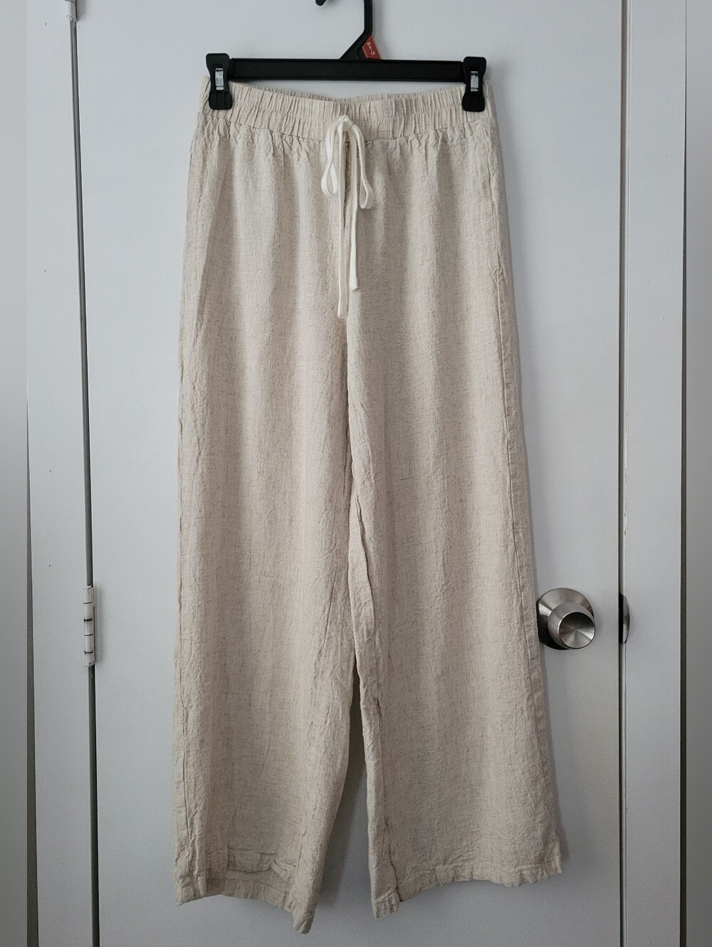 Shein Natural Linen Pants